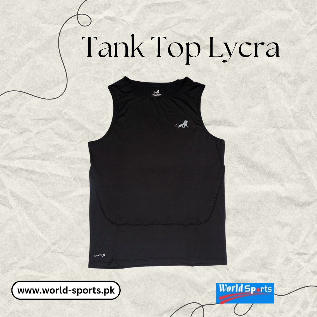 Men's Lycra Tank Top – Stretch Fit Sleeveless Gym Shirt for Training