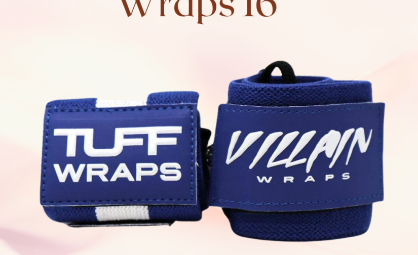 TUFF Wrist Wraps 16" | Heavy-Duty Wrist Support for Weightlifting, CrossFit & Powerlifting