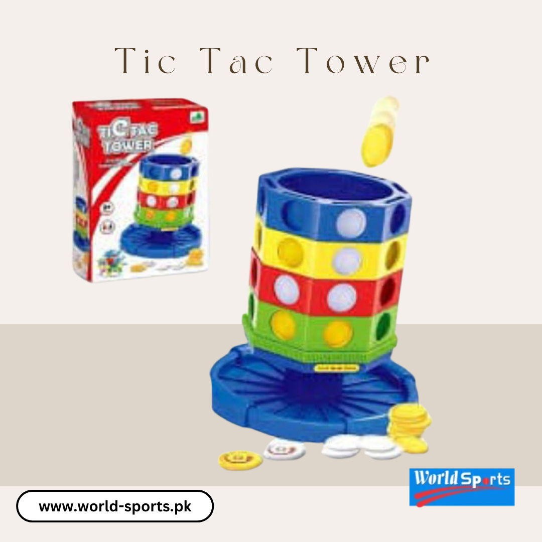 Tic Tac Tower Game | Classic Tic Tac Toe Game for Kids & Adults