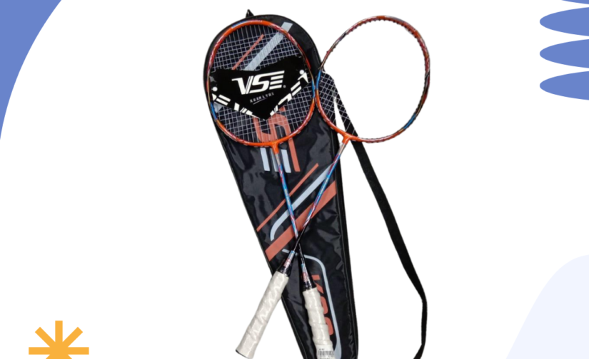 VS Racket Pair Set | Professional Quality Badminton Racket Set