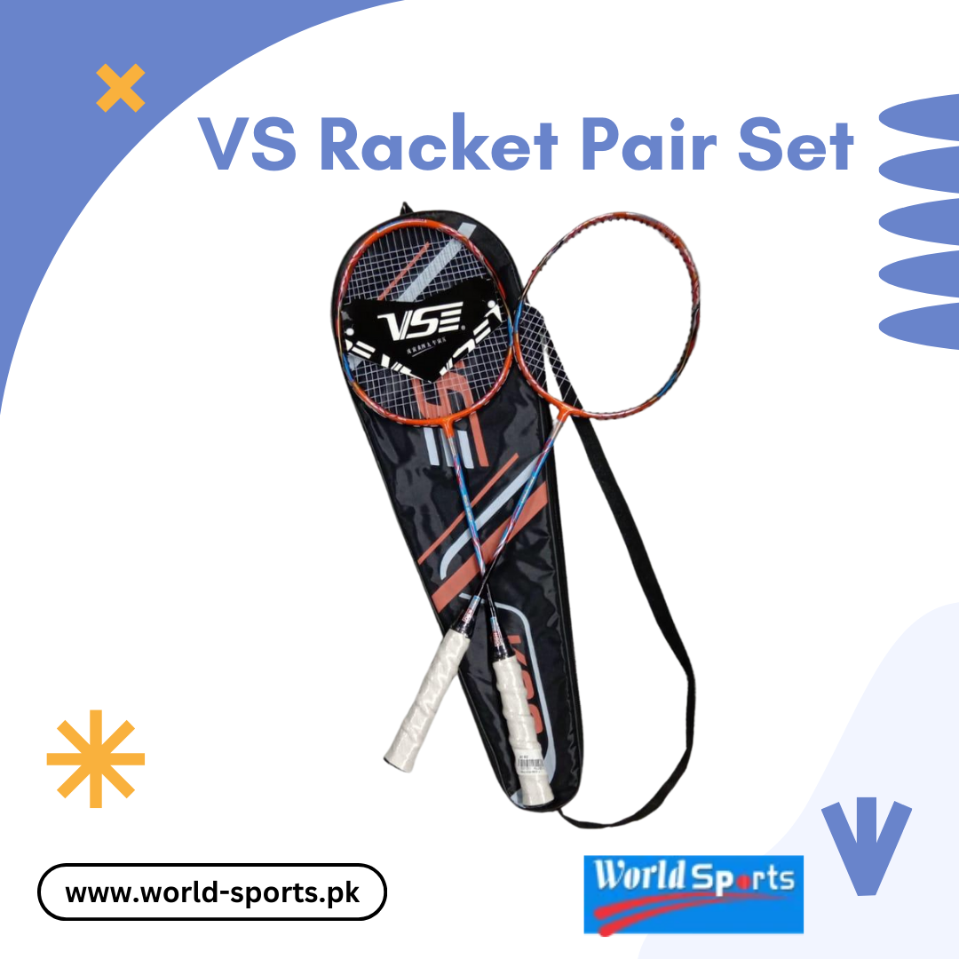 VS Racket Pair Set | Professional Quality Badminton Racket Set