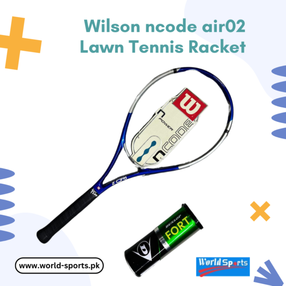 Wilson nCode Air02 Lawn Tennis Racket – Lightweight and High-Performance Tennis Racket