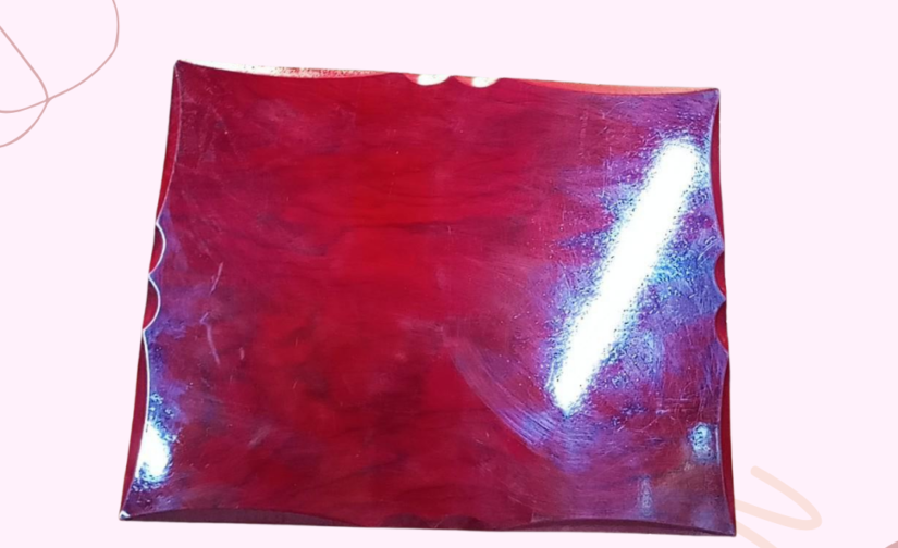 Wooden Shield with Bubble Cut – Unique Handcrafted Shield for Display & Decor