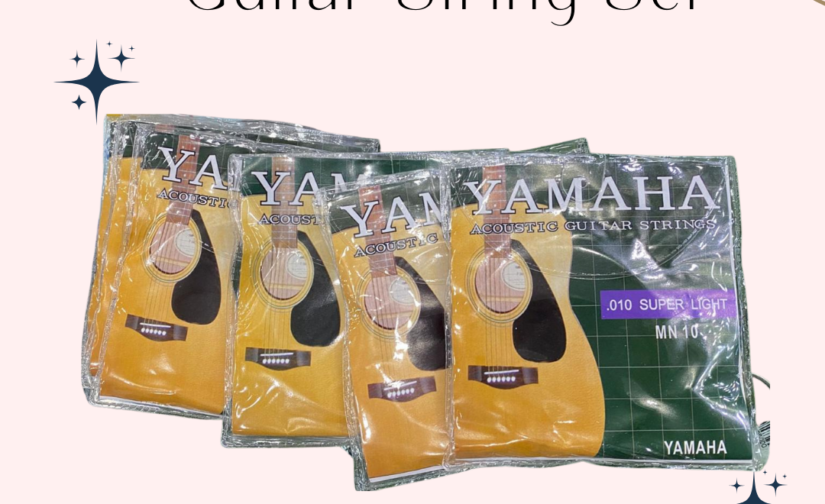 Yamaha Acoustic Guitar String Set – Premium Quality, Bright Sound, Durable and Comfortable