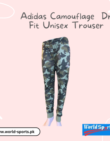 Adidas Camouflage Dry Fit Unisex Trouser – Stylish & Comfortable Performance Athletic Pants for Men & Women