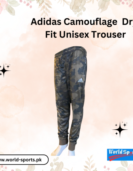 Adidas Camouflage Dry Fit Unisex Trouser – Stylish Performance Wear for Men & Women