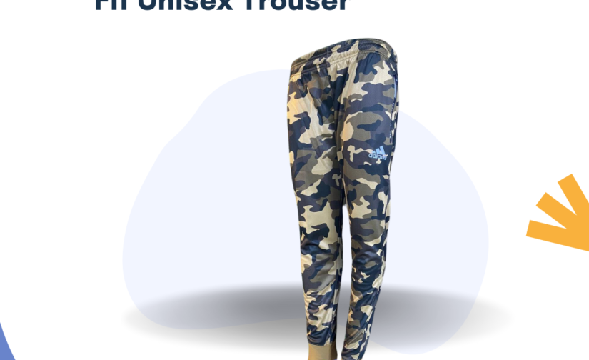 Adidas Camouflage Dri-FIT Unisex Trousers – Stylish, Sweat-Wicking Activewear for All-Day Comfort