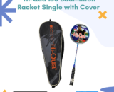 Hi-Qua 150 Badminton Racket Single with Cover – Lightweight and Durable Racket for All-Around Play