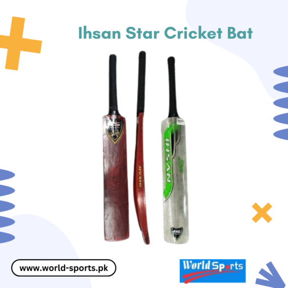 Ihsan Star Cricket Bat – Premium Hard Tennis Ball Bat for Power and Precision