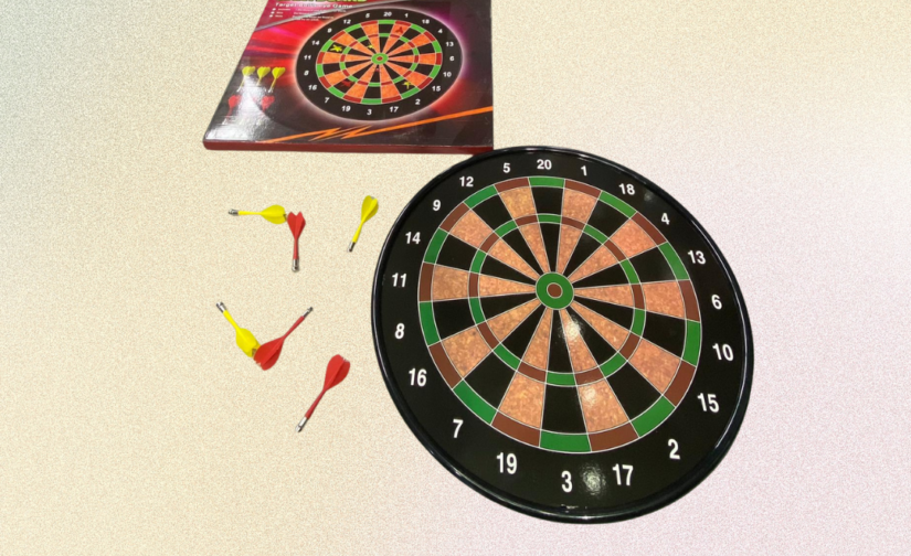 Magnetic Dart Board 18’’ – Safe and Durable Magnetic Dart Game for Kids and Adults