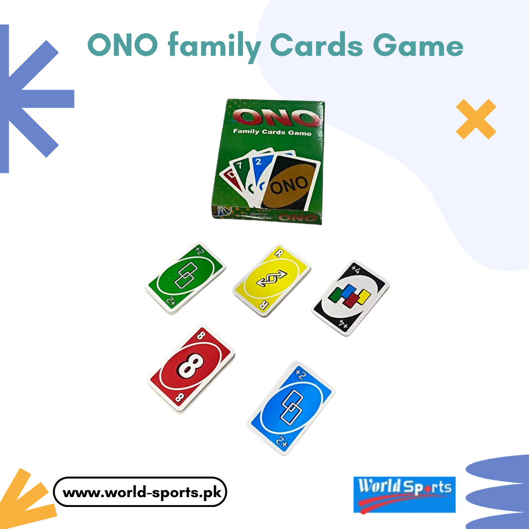ONO Family Cards Game - Fun & Fast-Paced Card Game for All Ages