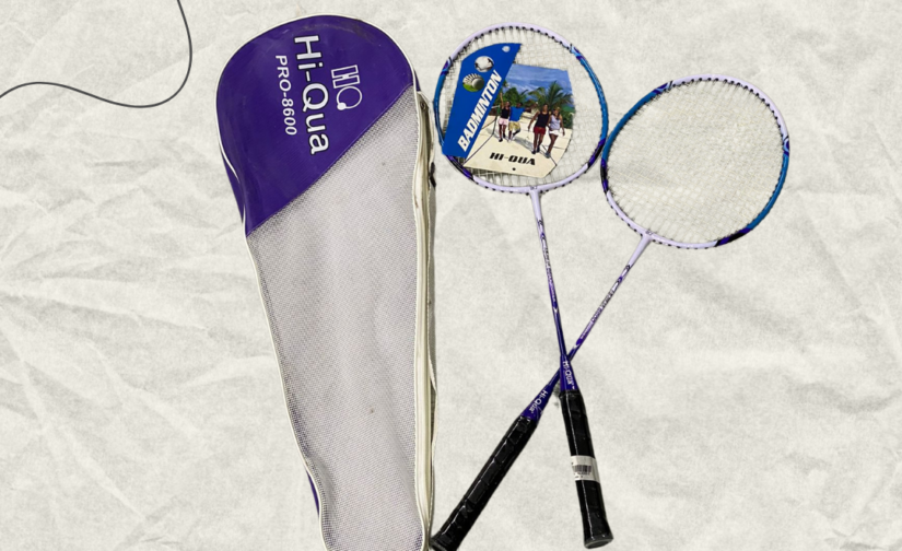 Hi-Qua Pro 8600 Badminton Racket Set – Pair of High-Performance Rackets with Cover