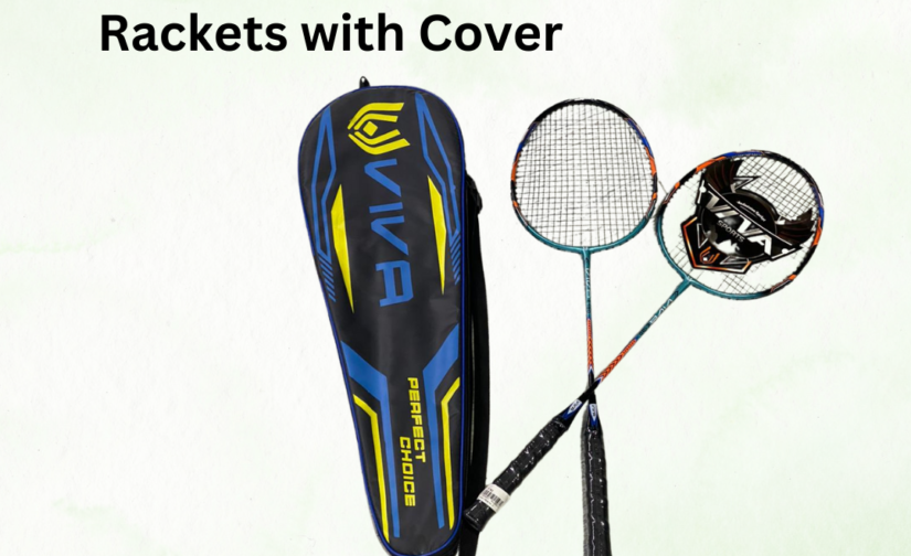 Viva Badminton Racket Set – Pair of High-Quality Rackets with Protective Cover