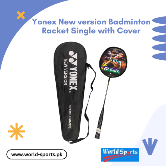 Yonex New Version Badminton Racket Single with Cover – Advanced Design for Superior Performance