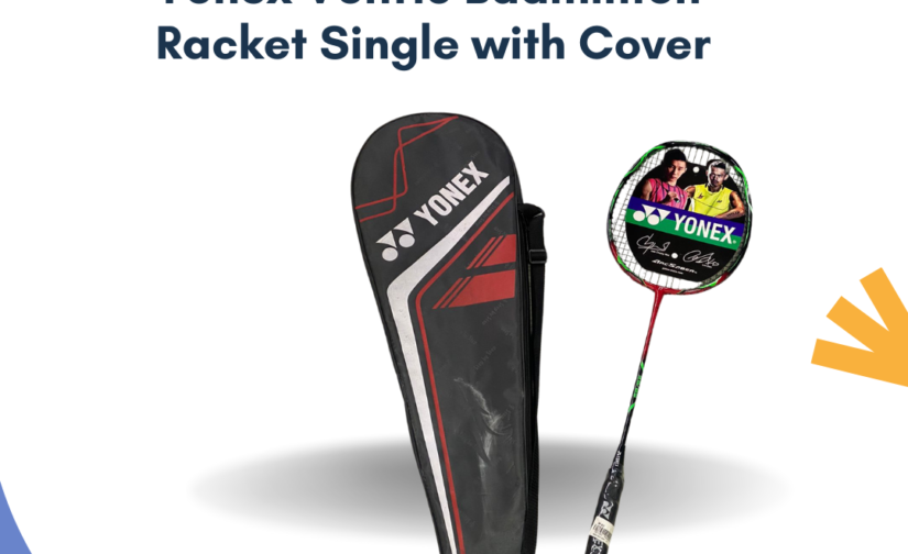 Yonex Voltric Badminton Racket Single with Cover – Lightweight, Powerful Racket for Dynamic Performance