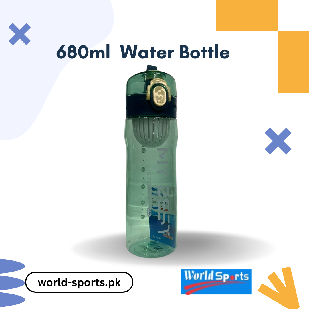 680ml Water Bottle - BPA-Free, Leak-Proof, Durable and Lightweight Hydration Bottle