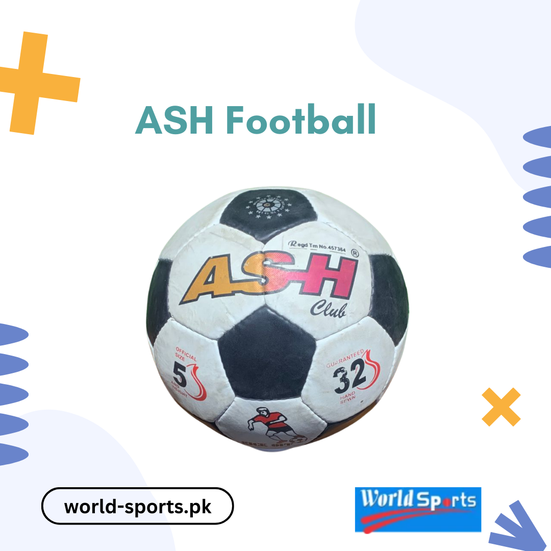ASH Football - Premium Quality Soccer Ball for Professional, Training, and Recreational Use
