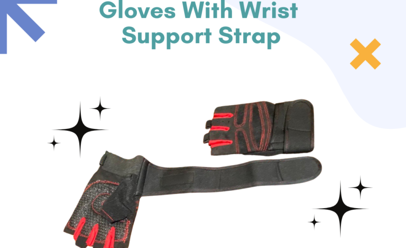 Adidas Nike Gym Gloves with Wrist Support Strap | Premium Fitness Gloves for Grip, Comfort & Protection