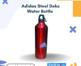 Adidas Steel Deko Water Bottle - Premium 750ml Stainless Steel Hydration Bottle, Leak-Proof, BPA-Free