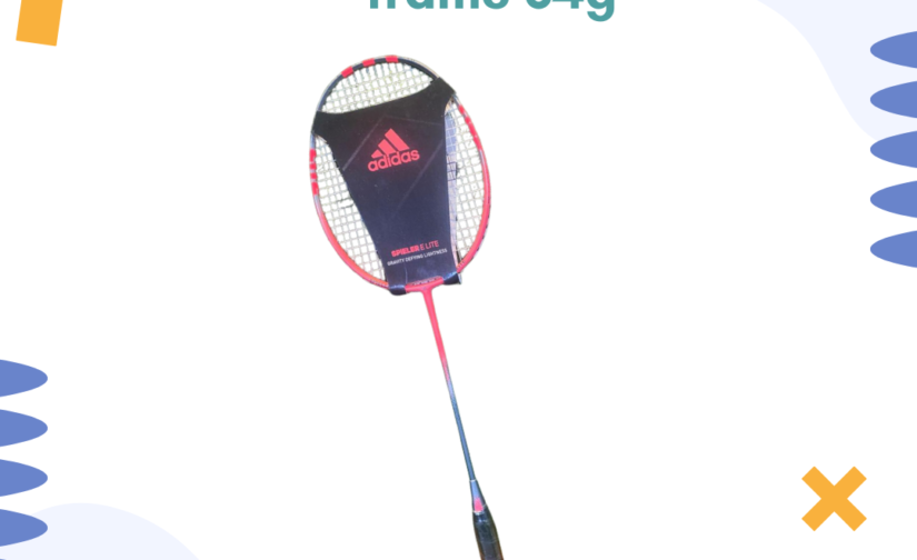 Adidas Badminton Racquet - 84g Lightweight Frame for Power and Precision