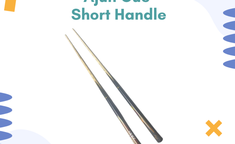 Ajun Cue Short Handle - High-Performance Snooker Cue with Compact Design for Precision and Control