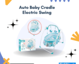 Auto Baby Cradle Electric Swing | Portable & Durable Baby Swing with Remote Control