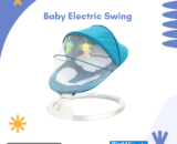 Baby Electric Swing | Soothing Motion for Infants | Comfortable, Secure, and Safe Baby Swing