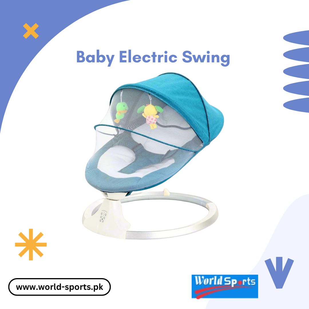 Baby Electric Swing | Soothing Motion for Infants | Comfortable, Secure, and Safe Baby Swing