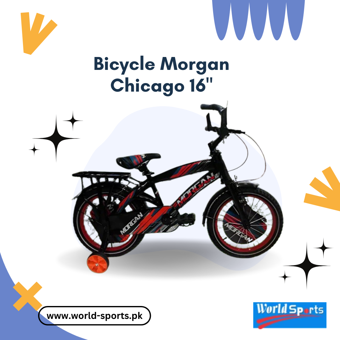 Morgan Chicago 16" Bicycle | Reliable and Comfortable Ride for Kids & Adults