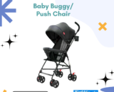 Baby Buggy Push Chair | Lightweight & Durable Baby Stroller with Adjustable Recline