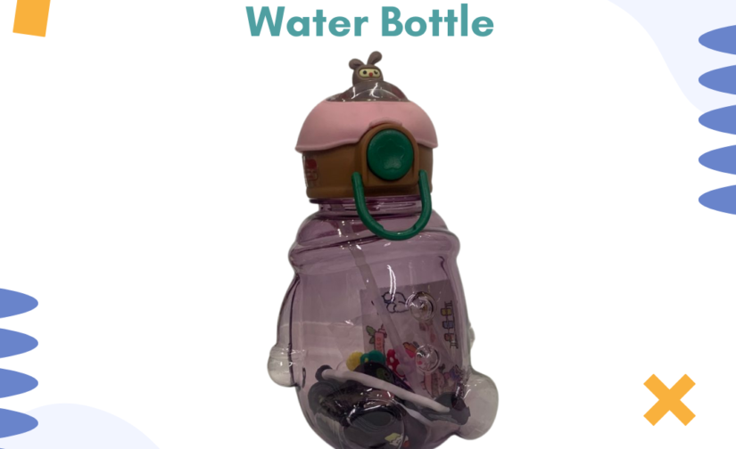 Bear Shape Water Bottle - 500ml BPA-Free, Cute and Durable Hydration Bottle for Kids and Animal Lovers