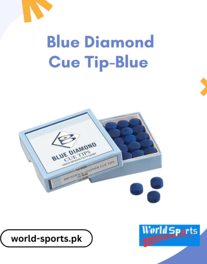Blue Diamond Cue Tip - Blue | Professional Billiard Cue Tip for Precision and Performance
