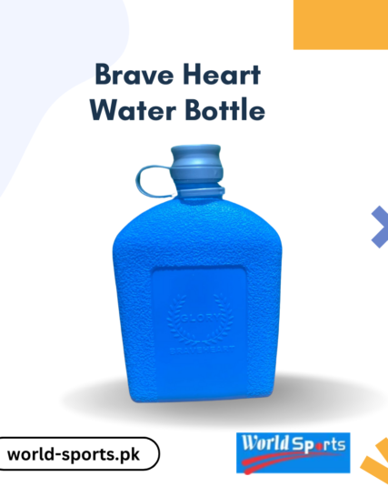 Brave Heart Water Bottle - 1000ml BPA-Free, Leak-Proof, Stylish Hydration Companion
