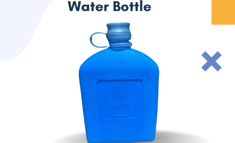 Brave Heart Water Bottle - 1000ml BPA-Free, Leak-Proof, Stylish Hydration Companion