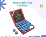 Brunswick Cue Tip - Blue | Professional-Grade Billiard Cue Tip for Precision & Durability