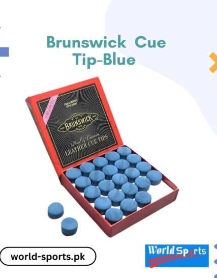 Brunswick Cue Tip - Blue | Professional-Grade Billiard Cue Tip for Precision & Durability