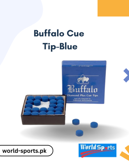 Buffalo Cue Tip - Blue | High-Performance Billiard Cue Tip for Precision and Control