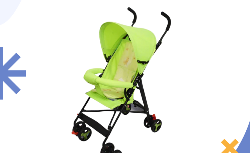 Buggy Push Chair | Lightweight & Durable Baby Stroller with 5-Point Harness and Adjustable Features