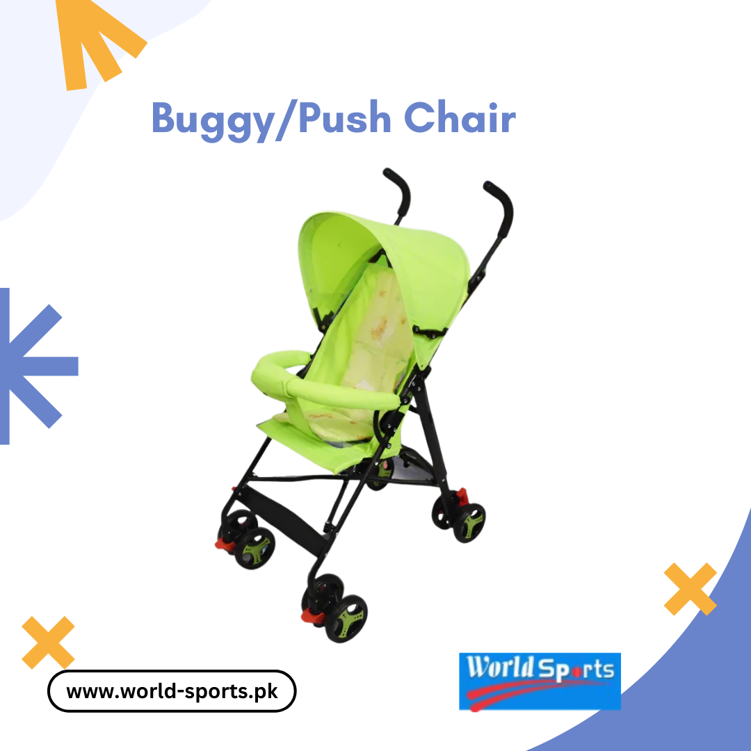 Buggy Push Chair | Lightweight & Durable Baby Stroller with 5-Point Harness and Adjustable Features
