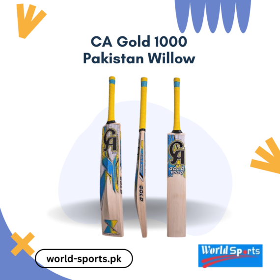 CA Gold 1000 Pakistan Willow Cricket Bat - Durable and Powerful Bat for Professional Play
