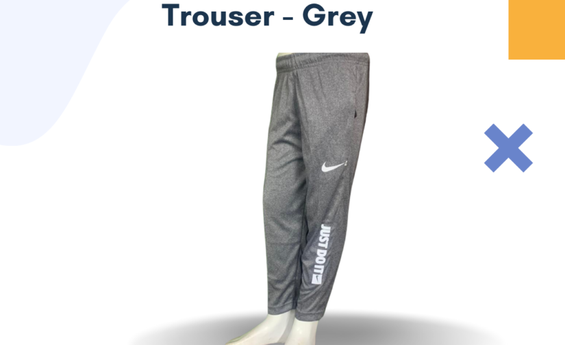 CDP Interlock Kids Trouser - Grey | Comfortable, Stretchable, and Durable