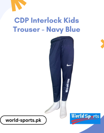 CDP Interlock Kids Trouser - Navy Blue | Comfortable, Durable, and Stylish