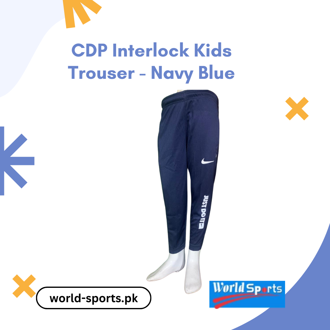 CDP Interlock Kids Trouser - Navy Blue | Comfortable, Durable, and Stylish