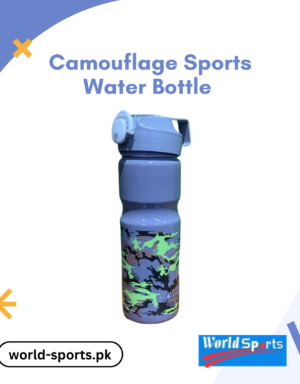 Camouflage Sports Water Bottle , BPA-Free, Leak-Proof, Ergonomic, Durable Hydration Bottle for Active Lifestyles