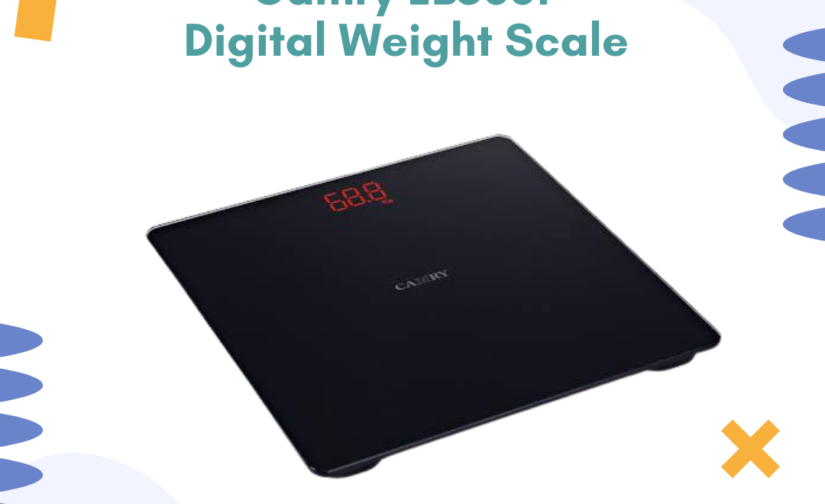 Camry EB5681 Digital Weight Scale – High Precision Bathroom Scale with LCD Display