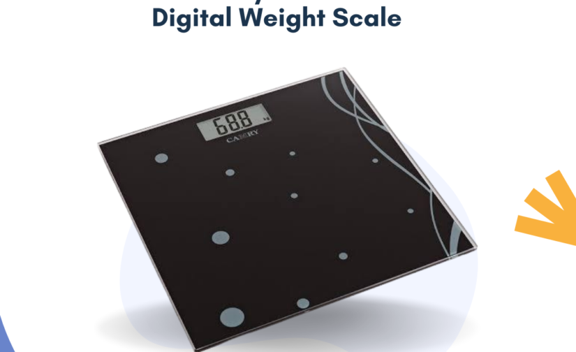 Camry EB9460 Digital Weight Scale – High Precision Digital Bathroom Scale with LCD Display