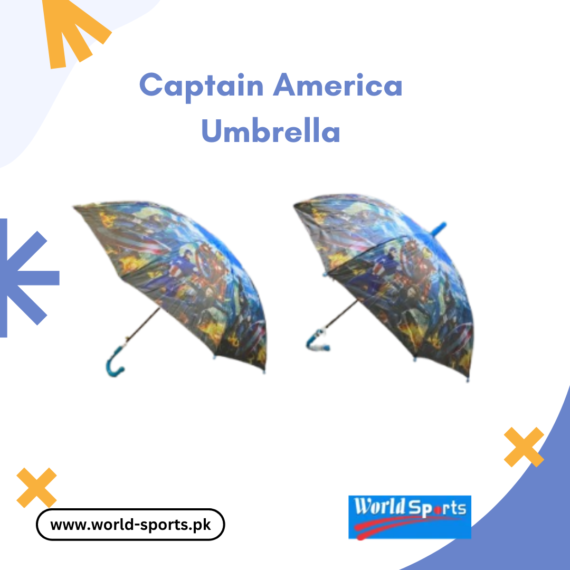 Captain America Umbrella - Durable and Stylish Umbrella with Captain America Design for Fans