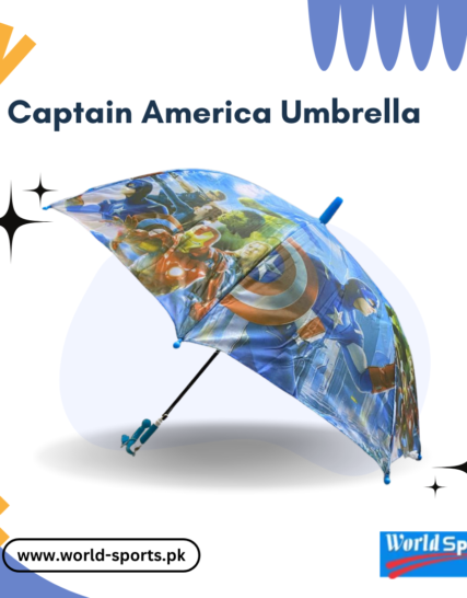 Captain America Umbrella - Stylish and Durable Superhero-Themed Umbrella for Kids and Adults