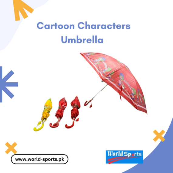 Cartoon Characters Umbrella - Fun and Durable Umbrella for Kids with Beloved Cartoon Designs