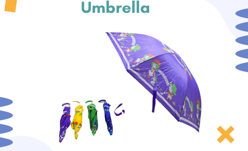 Cartoon Characters Umbrella - Fun and Durable Rain Accessory with Beloved Cartoon Designs for Kids